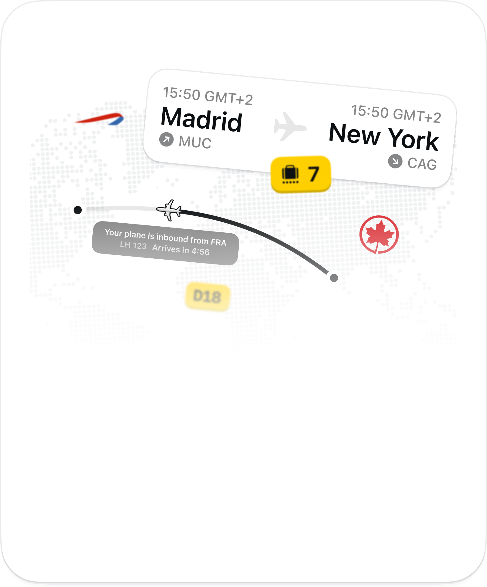 Richer flight data and additional insights for your flights.